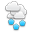 slight chance of thunderstorms